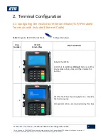 Preview for 8 page of ETS Ingenico iSC250 Installation Manual