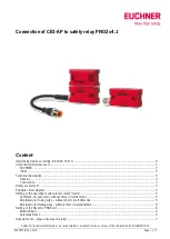 Preview for 1 page of EUCHNER CES-I-AP-M-C04-USB-117324 Manual