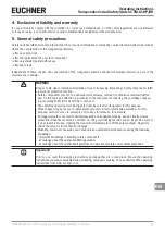 Preview for 7 page of EUCHNER CTM-I2-BP Operating Instructions Manual