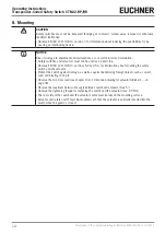 Preview for 12 page of EUCHNER CTM-I2-BP Operating Instructions Manual