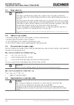 Preview for 14 page of EUCHNER CTM-I2-BP Operating Instructions Manual