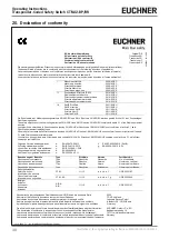 Preview for 38 page of EUCHNER CTM-I2-BP Operating Instructions Manual