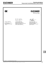 Preview for 39 page of EUCHNER CTM-I2-BP Operating Instructions Manual