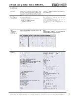 Preview for 3 page of EUCHNER ESM-2H201 User Information