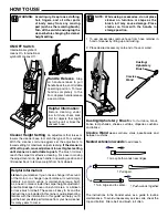 Preview for 4 page of Eureka 2940  Series Owner'S Manual