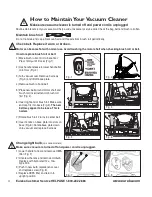 Preview for 6 page of Eureka 442B Owner'S Manual