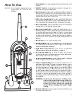 Preview for 7 page of Eureka 5550 Series Owner'S Manual