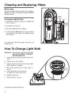 Preview for 14 page of Eureka 5550 Series Owner'S Manual