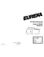 Preview for 1 page of Eureka 57 Owner'S Manual