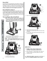 Preview for 12 page of Eureka 5700 Series Owner'S Manual