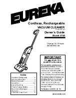 Eureka 570A Owner'S Manual preview