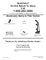 Preview for 20 page of Eureka 5740 series Owner'S Manual