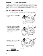 Preview for 12 page of Eureka 6750 Series Owner'S Manual