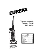 Eureka 790 Series Owner'S Manual preview