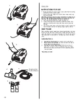 Preview for 10 page of Eureka 980 Series Owner'S Manual