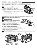 Preview for 6 page of Eureka Atlantis Express 2550 Series Owner'S Manual