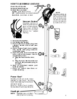 Preview for 5 page of Eureka CV190 Series Owner'S Manual