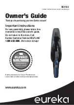 Preview for 8 page of Eureka NEH100 Owner'S Manual