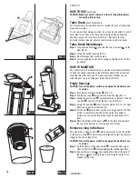 Preview for 10 page of Eureka Optima 430 Series Owner'S Manual