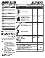 Preview for 15 page of Eureka Optima 430 Series Owner'S Manual