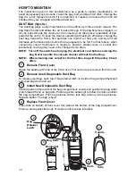 Preview for 10 page of Eureka SC780 Series Owner'S Manual