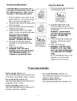 Preview for 9 page of Euro-Pro EKP110 Use And Care Instruction Manual