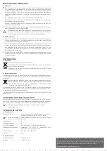 Preview for 3 page of Eurochron 1380339 Operating Instructions Manual