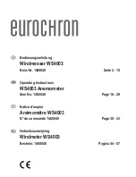 Preview for 1 page of Eurochron 1460848 Operating Instructions Manual