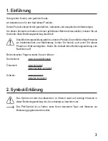 Preview for 3 page of Eurochron 1460848 Operating Instructions Manual