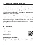 Preview for 4 page of Eurochron 1460848 Operating Instructions Manual