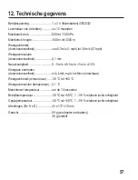 Preview for 57 page of Eurochron 1460848 Operating Instructions Manual