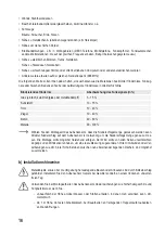 Preview for 16 page of Eurochron 2203062 Operating Instructions Manual