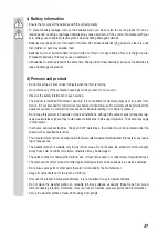 Preview for 47 page of Eurochron 2203062 Operating Instructions Manual