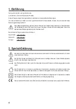 Preview for 4 page of Eurochron 2203063 Operating Instructions Manual