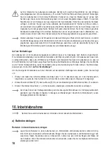 Preview for 18 page of Eurochron 2203063 Operating Instructions Manual