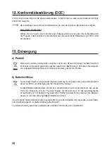 Preview for 38 page of Eurochron 2203063 Operating Instructions Manual