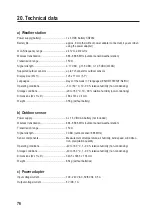 Preview for 76 page of Eurochron 2203063 Operating Instructions Manual