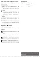 Preview for 4 page of Eurochron ETH 8001 Operating Instructions Manual