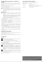 Preview for 6 page of Eurochron ETH 8001 Operating Instructions Manual