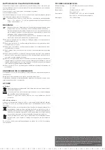 Preview for 8 page of Eurochron ETH 8001 Operating Instructions Manual