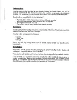 Preview for 3 page of eurodib UTP-SFE04900 Operation Manual