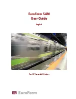 Preview for 1 page of EuroForm EuroForm SAM User Manual