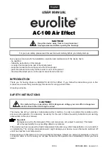 Preview for 10 page of EuroLite Air Effect AC-100 User Manual