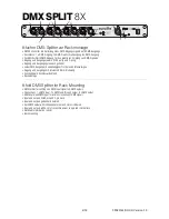 Preview for 2 page of EuroLite DMX SPLIT 8X User Manual