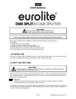 Preview for 10 page of EuroLite DMX SPLIT 8X User Manual