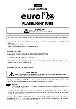 Preview for 11 page of EuroLite FLASHLIGHT TUBE User Manual