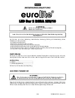 Preview for 3 page of EuroLite LED Bar 2 RGBA 252/10 User Manual