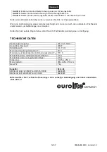 Preview for 12 page of EuroLite PL-25 User Manual