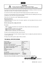 Preview for 20 page of EuroLite PL-25 User Manual