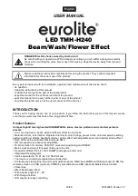 Preview for 33 page of EuroLite TMH-H240 User Manual